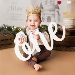 First Birthday photo prop